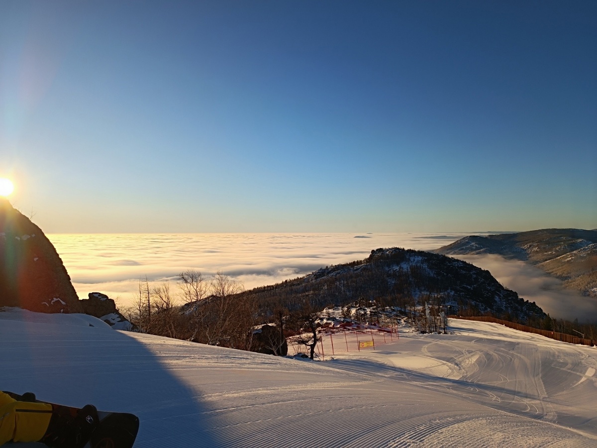 Горнолыжные трассы на курорте "Банное"