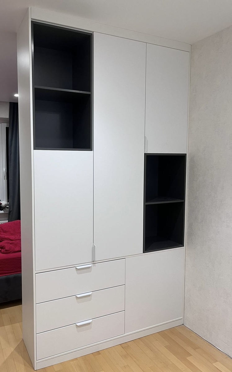 Шкаф-зонирование