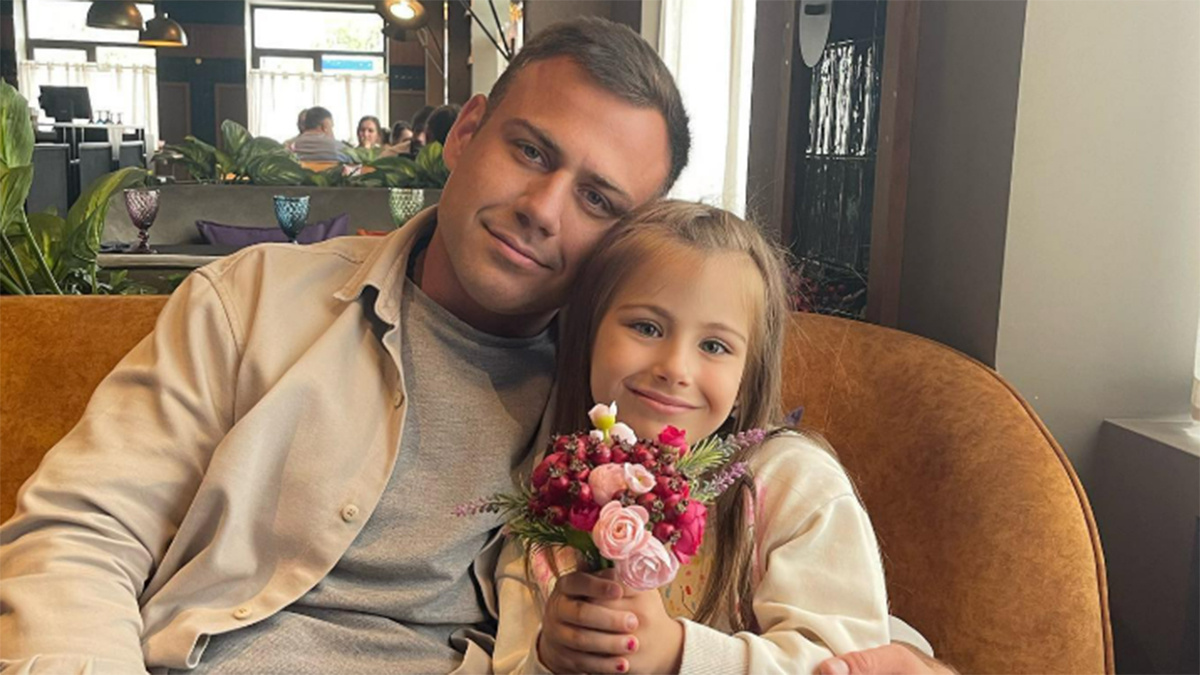 Валера Блюменкранц с дочкой Бетти. Фото: соцсети Валерия Блюменкранца