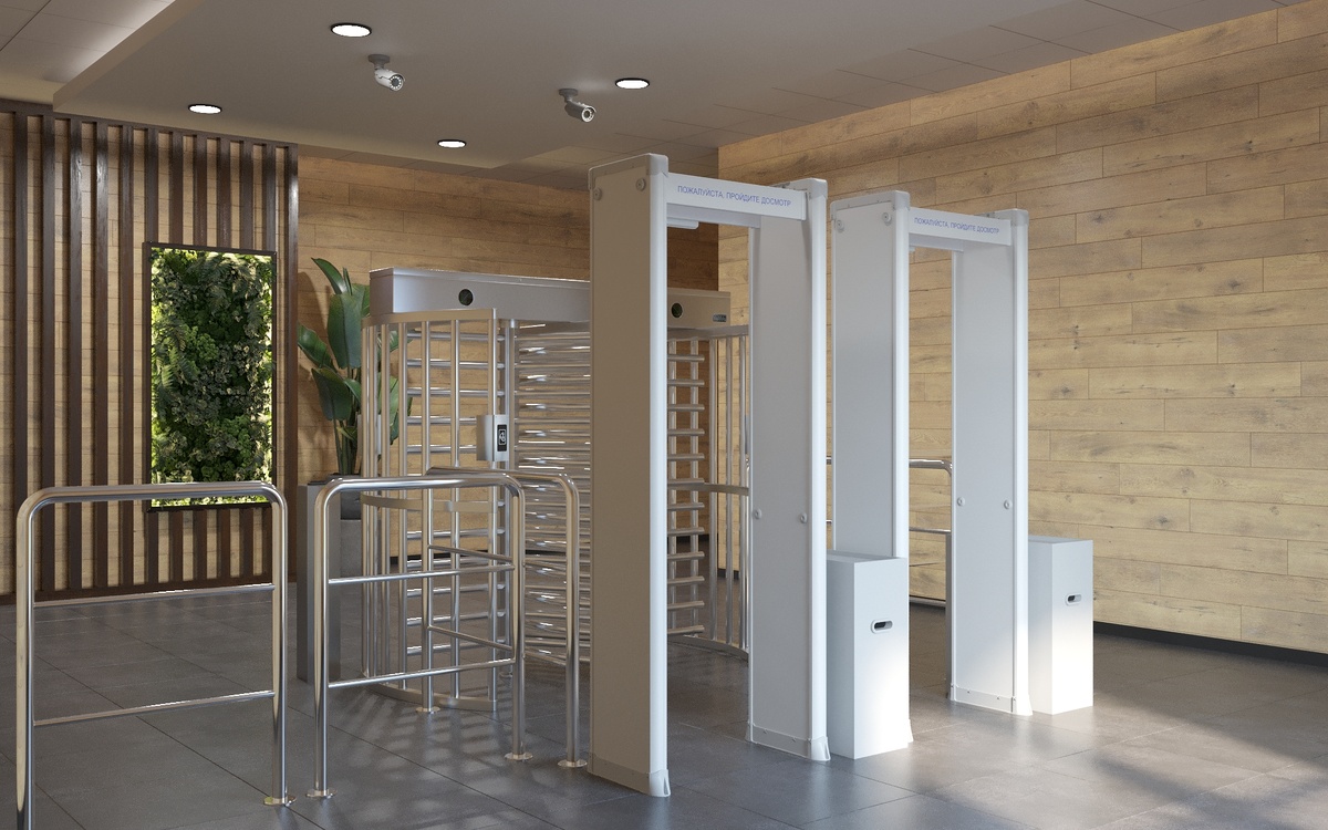 Арочные металлодетекторы серии Z, турникет полноростовой РСТ 1200