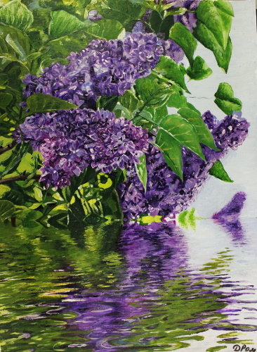 Рисунок автора. бумага, акрил