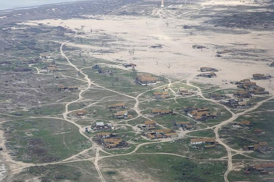 Остров Чечень. Фото: пресс-служба администрации Махачкалы