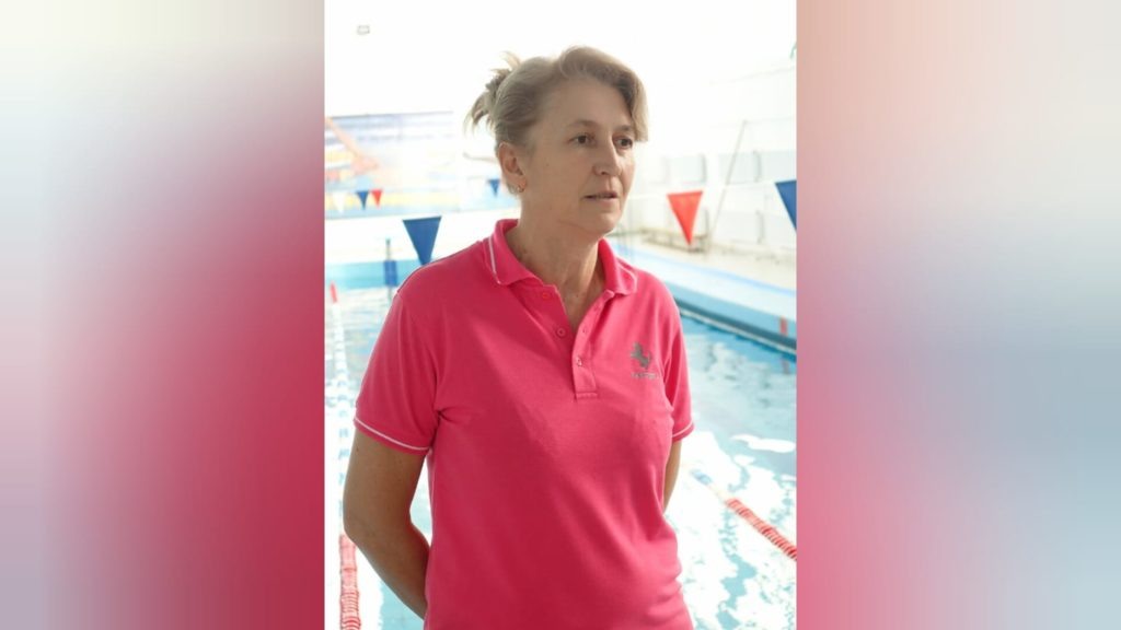    Тренер-преподаватель по плаванию Виктория Виткина. Фото Архипа Ларченко. Владимир Головенко