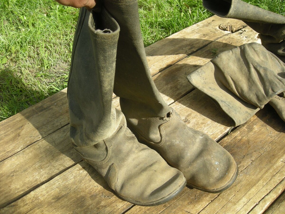 Кирзовые сапоги. Фото из интернета