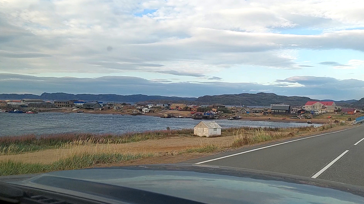 Старая часть Териберки