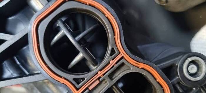 Результат чистки впускного коллектора BMW e71