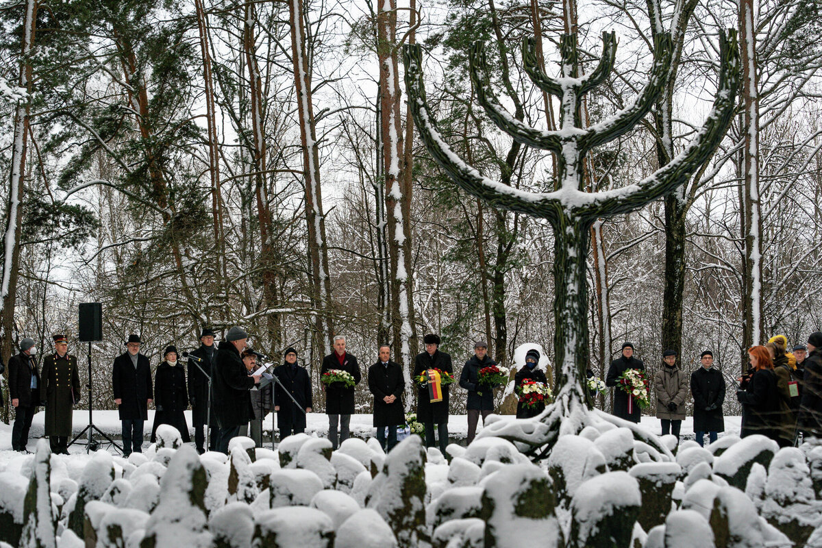Мемориал в Румбуле, архивное фото © Sputnik