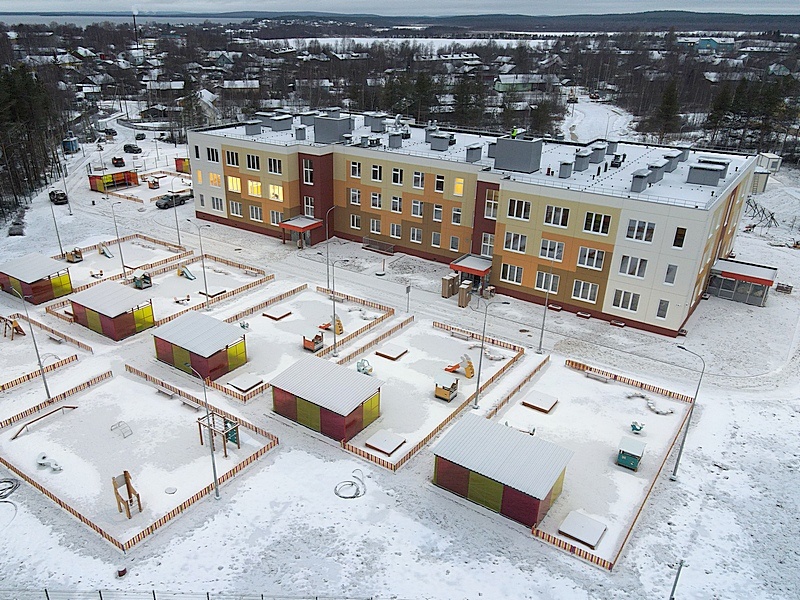    Детский сад в Калевале. Фото: Госстройнадзор