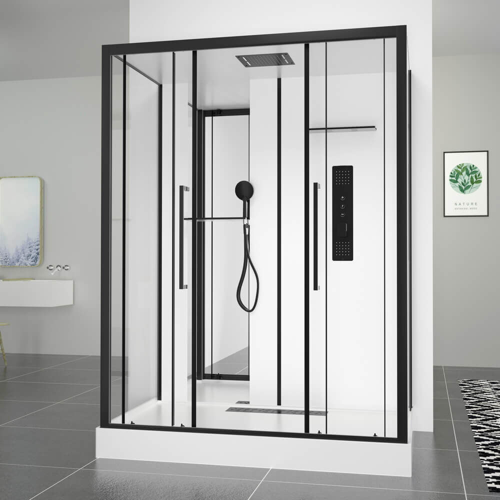 Душевая кабина Black & White G8030
 Душевая кабина Black & White G8030                                                Brand: Black & White Дания