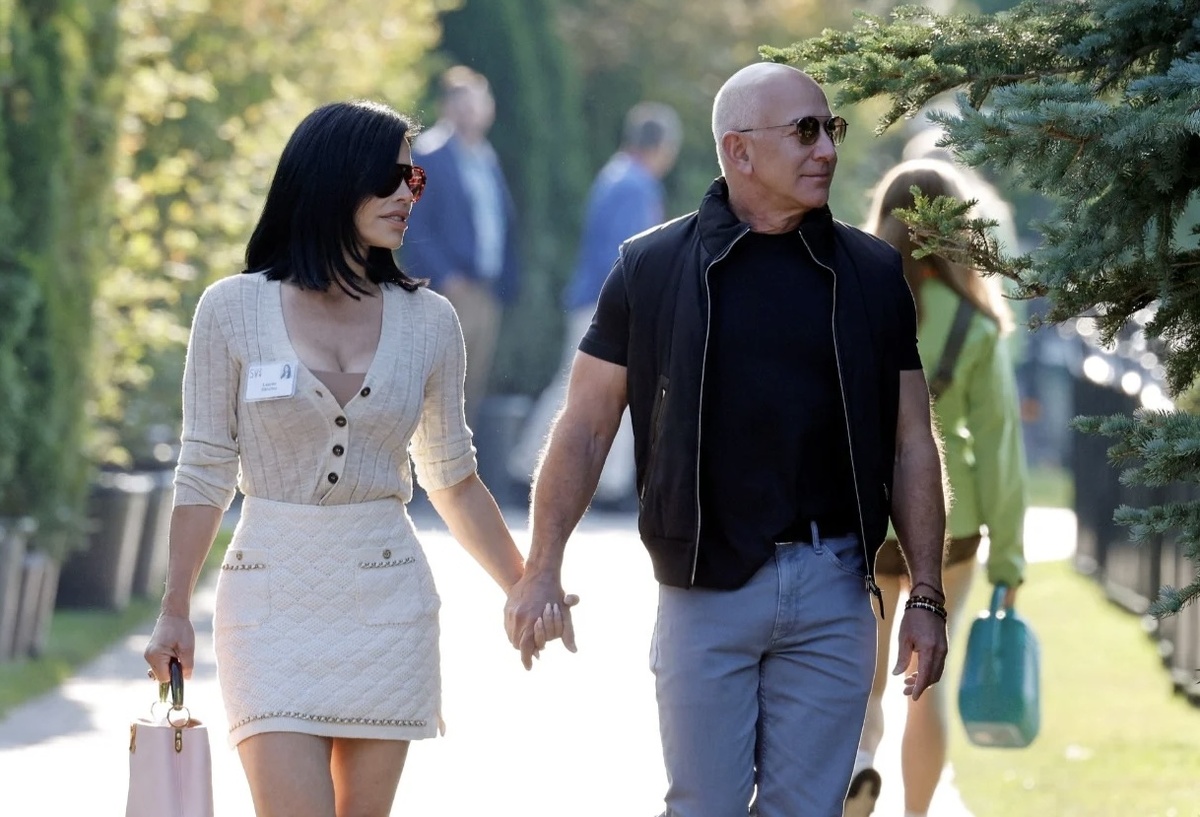 Джефф Безос и Лорен Санчес 