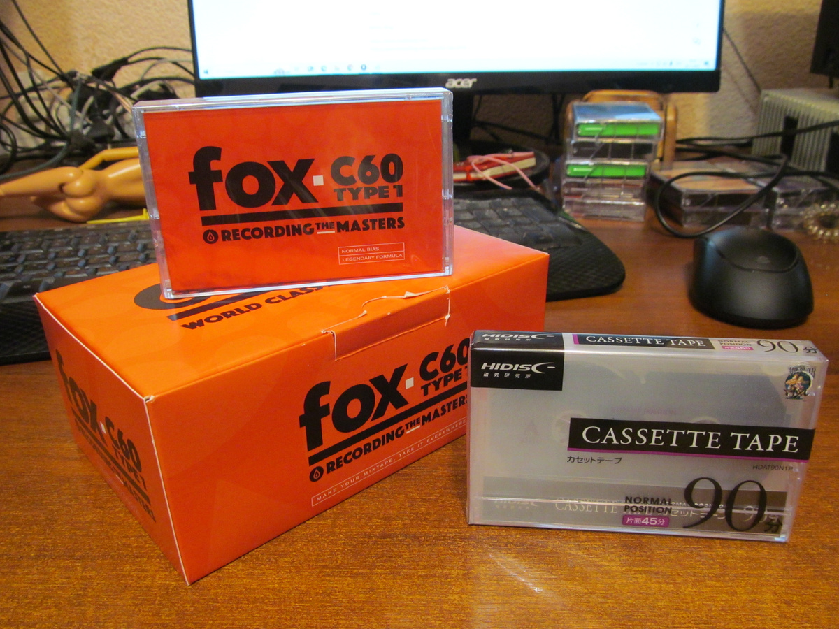 Французские и японские кассеты у меня в коллекции - выпуск 2021 и 2022 годов