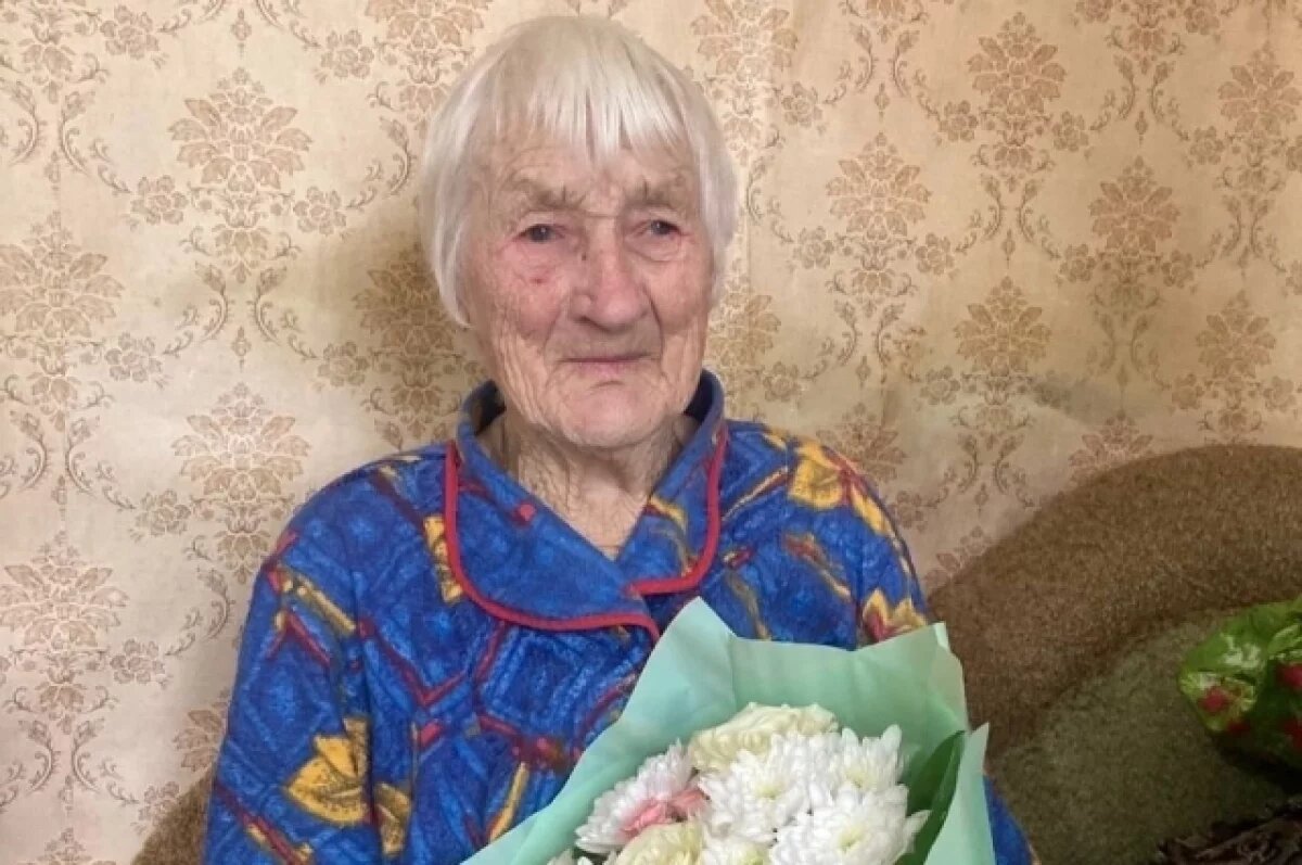    В Тверской области 101 год исполнился ветерану ВОВ Анне Силаевой