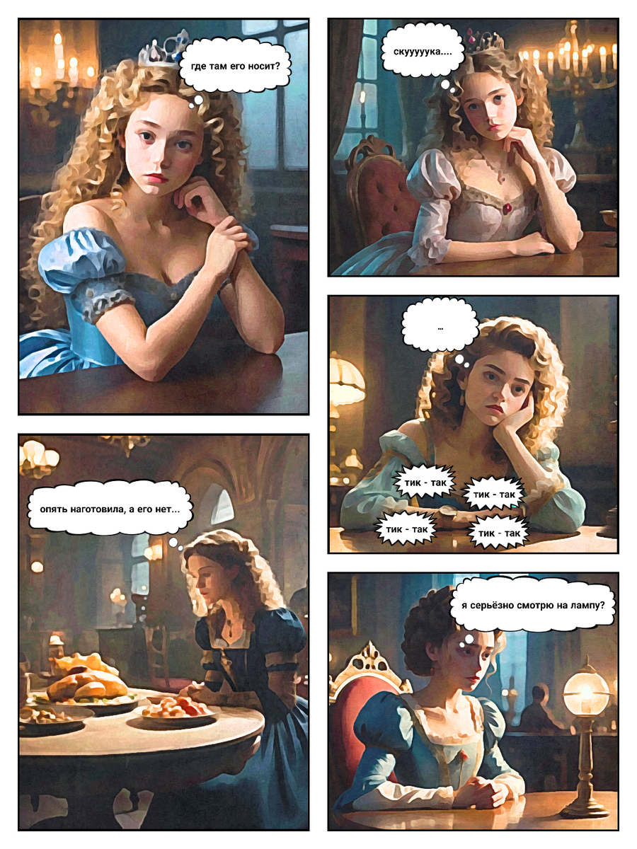 ...Тик - так, тик - так... 