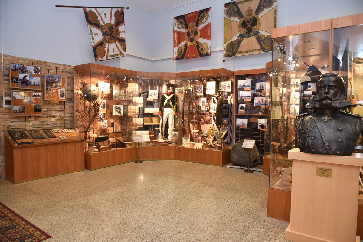 Фрагмент экспозиции ЦМВС РФ(зал 2).