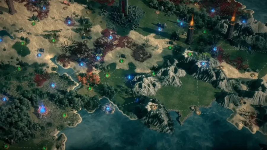 Исследуйте Атлас миров, чтобы найти уникальные встречи и награды.