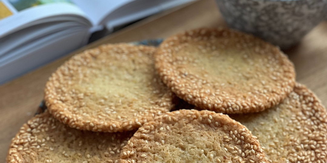 Медово-кунжутное печенье на зиму