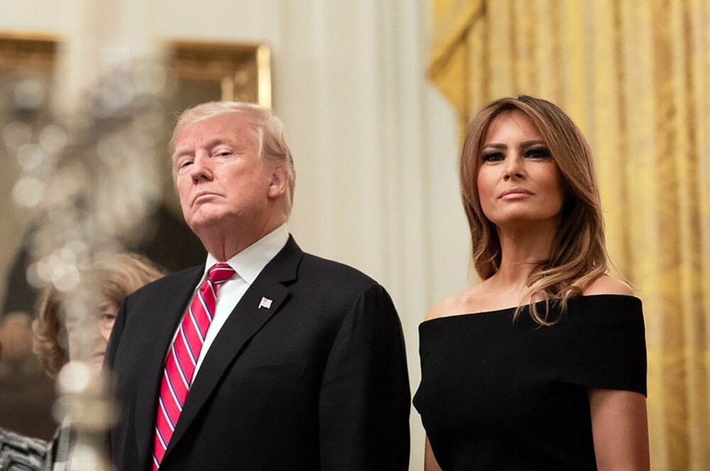 Дональд и Мелания Трамп