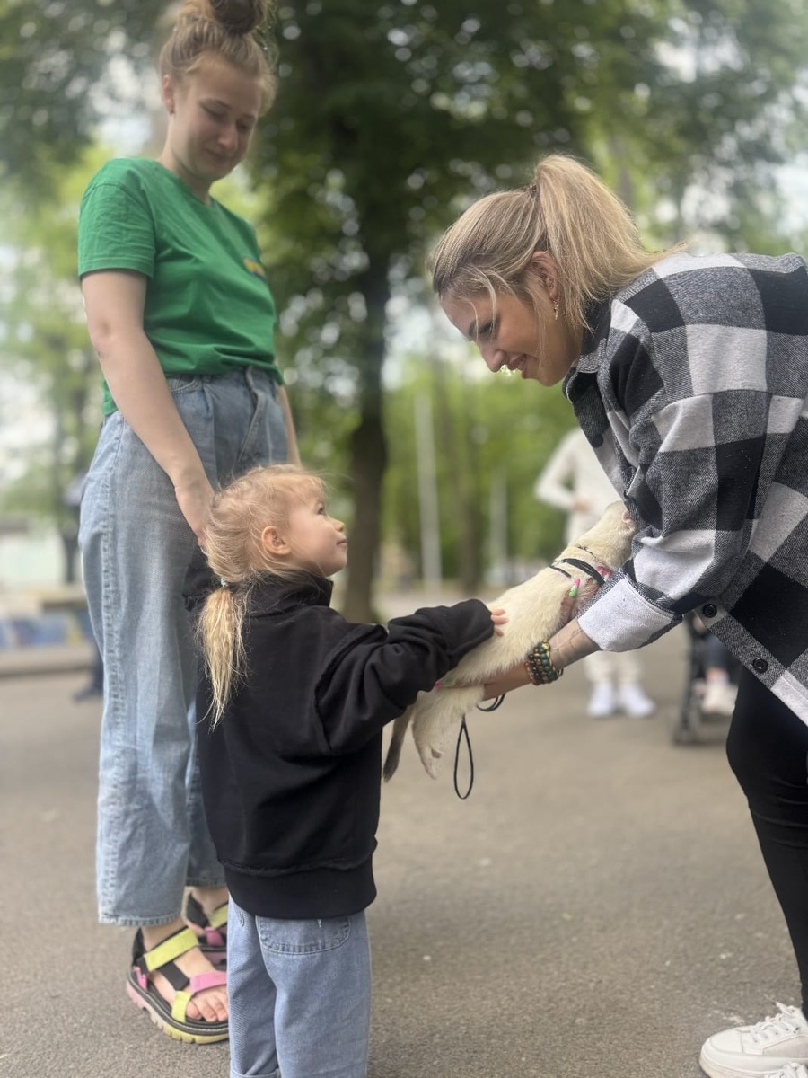 Общение с животными дарит радость. / ФОТО из личного архива Анны Круду