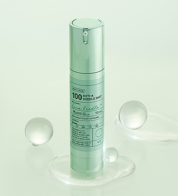 Бустер-сыворотка с микроиглами и ретинолом VT Cosmetics Reti-A Reedle Shot 100