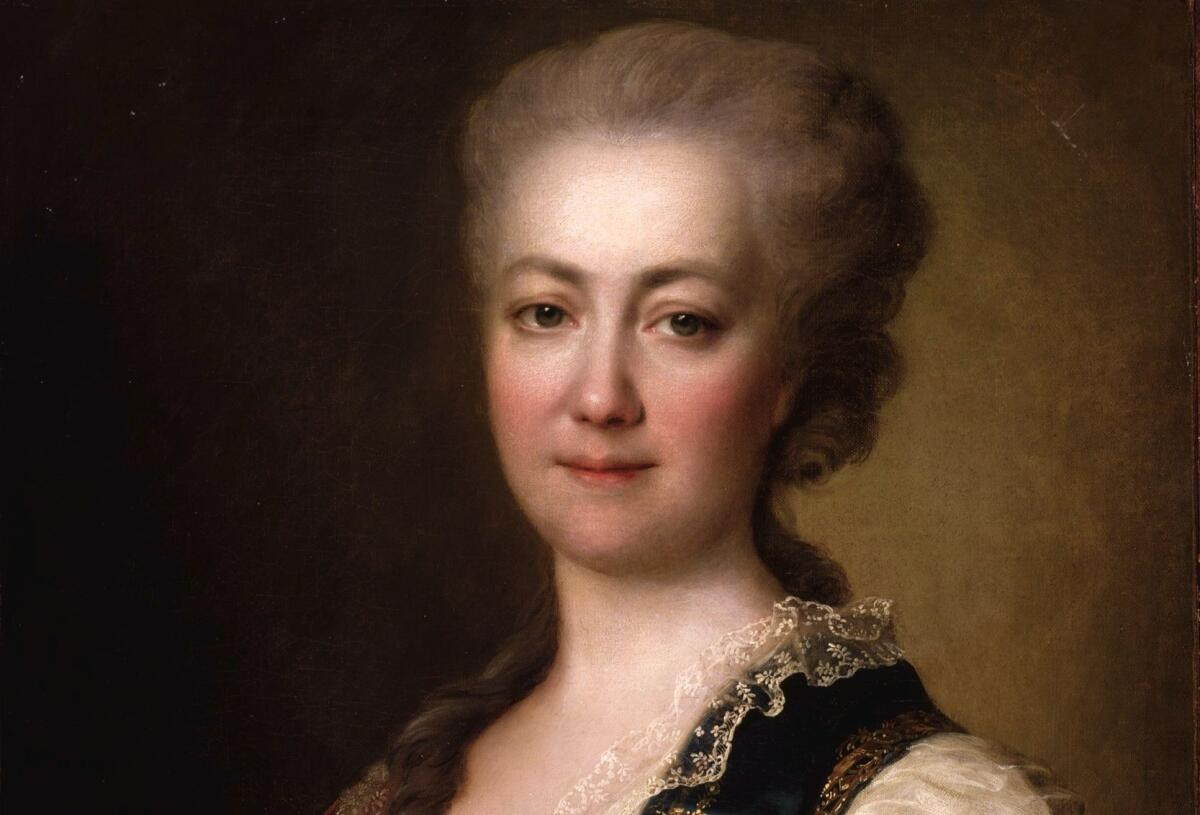 Д. Г. Левицкий, «Екатерина Воронцова-Дашкова» (фрагмент). Источник shkolazhizni.ru