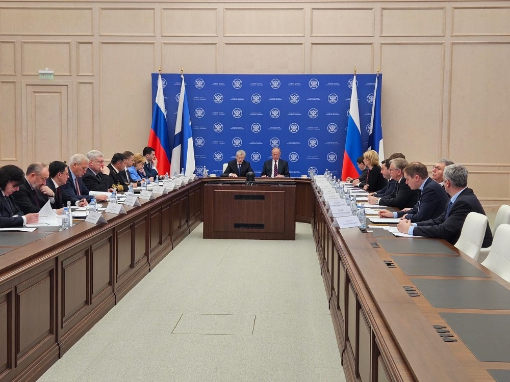 На первом заседании Совета по развитию и обеспечению морской деятельности Морской коллегии России / Фото: Морская коллегия России  📷
