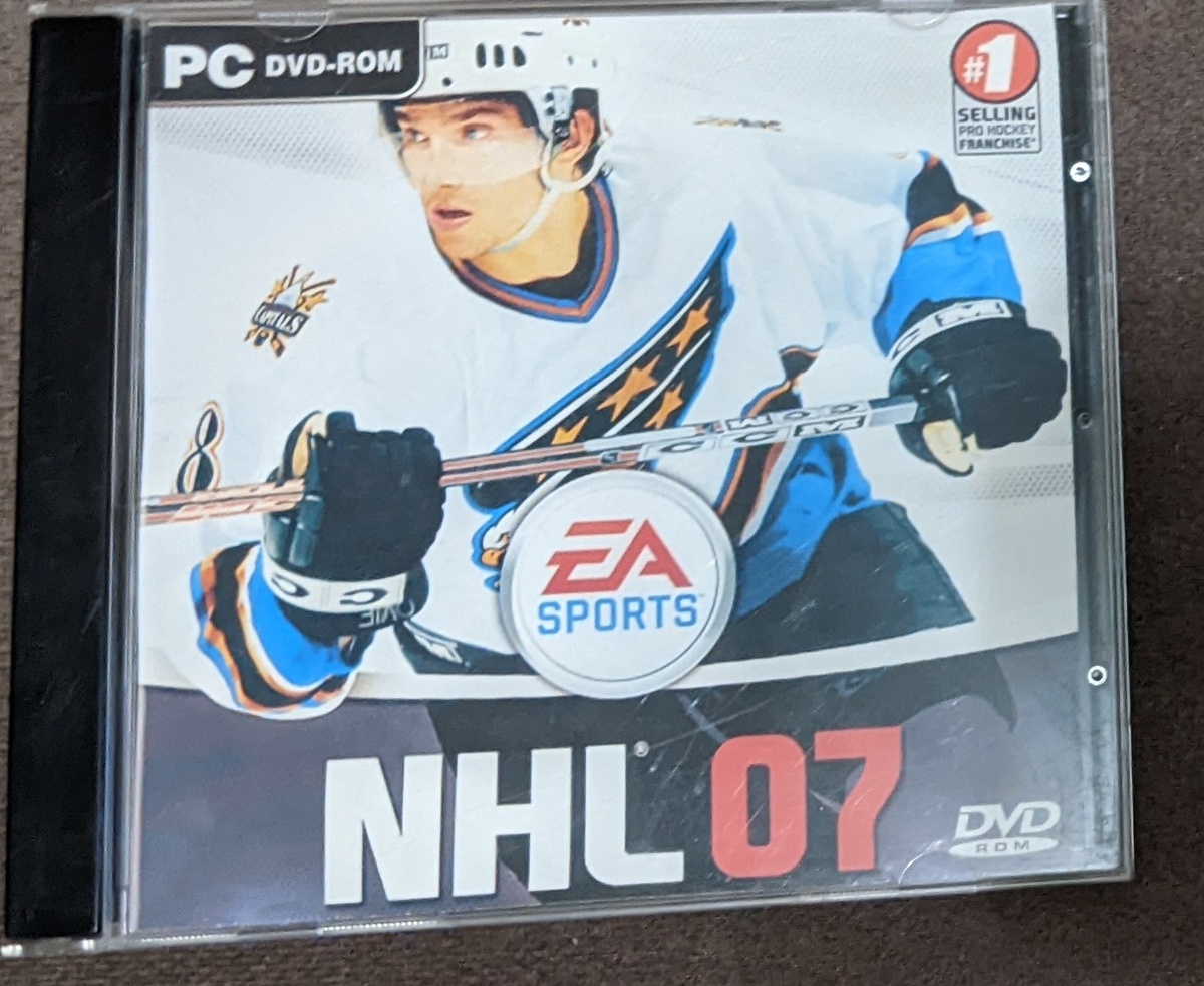 Обложка пиратского джевела игры NHL 07