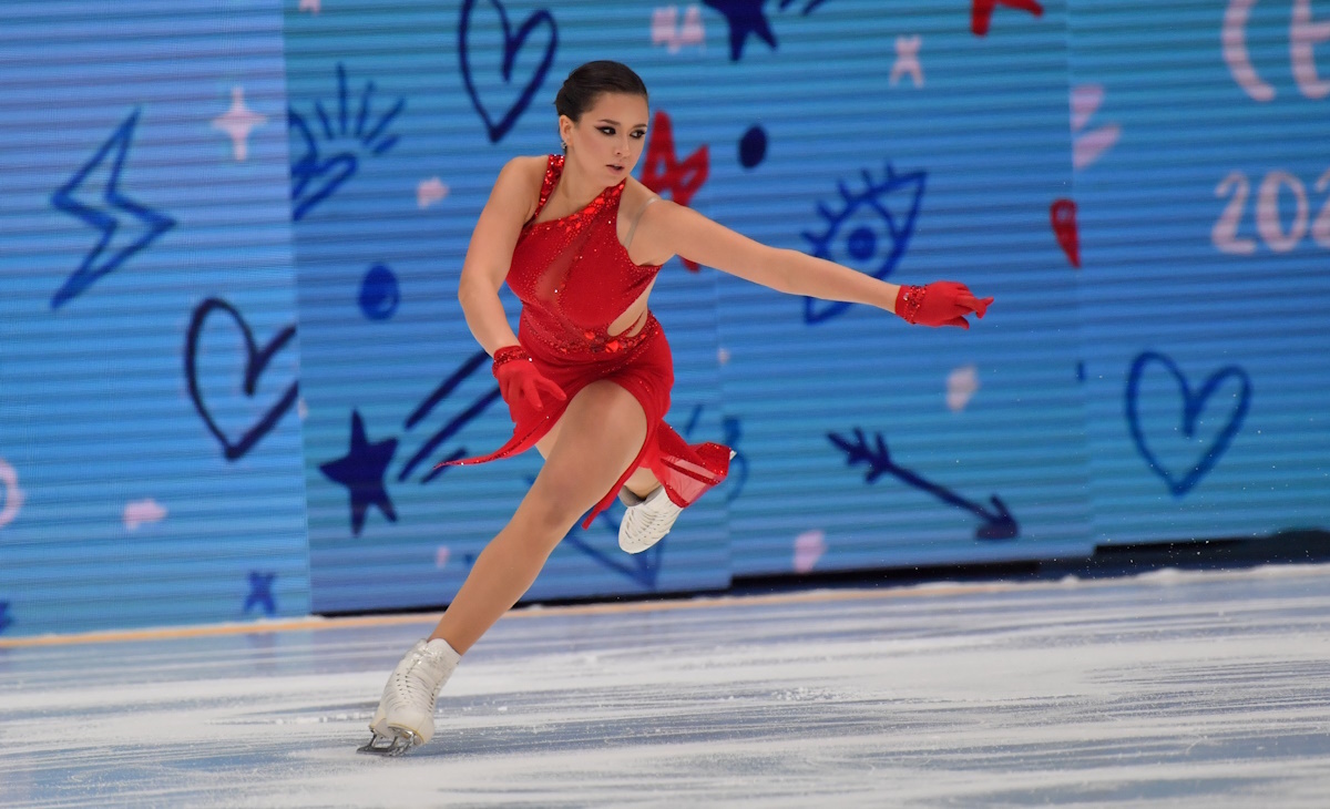 Камила Валиева. Фото: GLOBAL LOOK PRESS