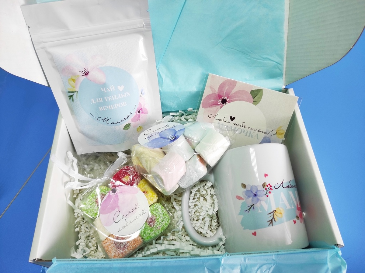 Столько нежных слов в одной коробке!