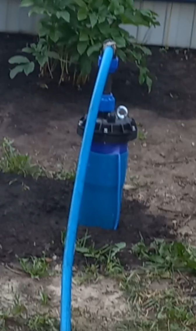 Теперь у нас есть на участке вода