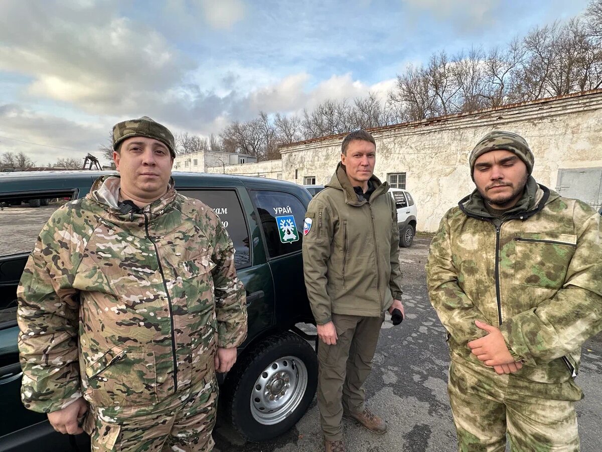    Жители и организации Урая отправили на передовую автомобили и квадроциклы