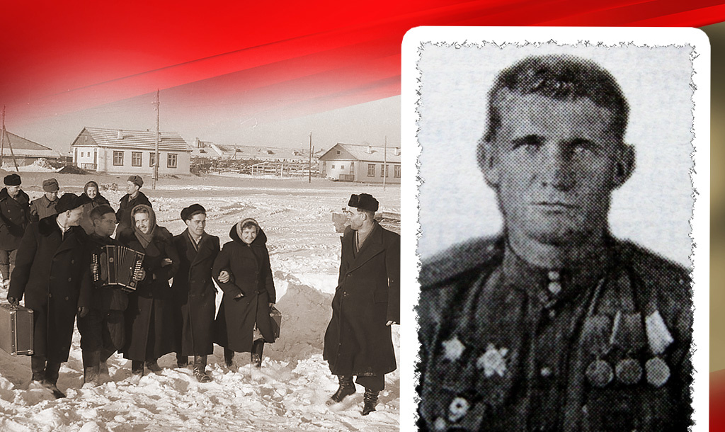 На целине, Кустанайская область, 50-е годы / Василий Подтынный