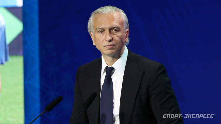    Президент РФС Александр Дюков.Александр Федоров