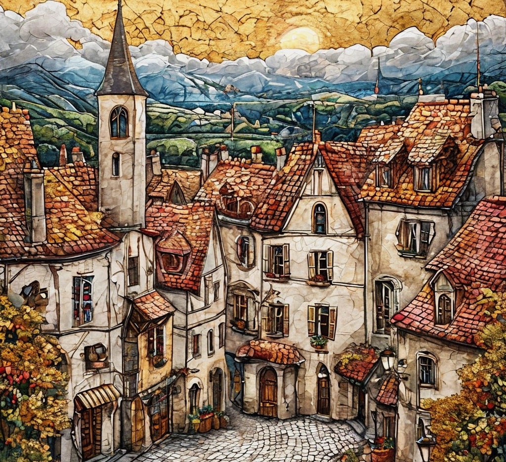 Провинциальный французский город (Шедеврум)