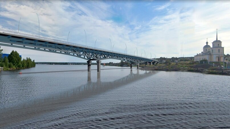 © Ирина Трачум / ВКонтакте (Будущий Соломенский мост — визуализация)