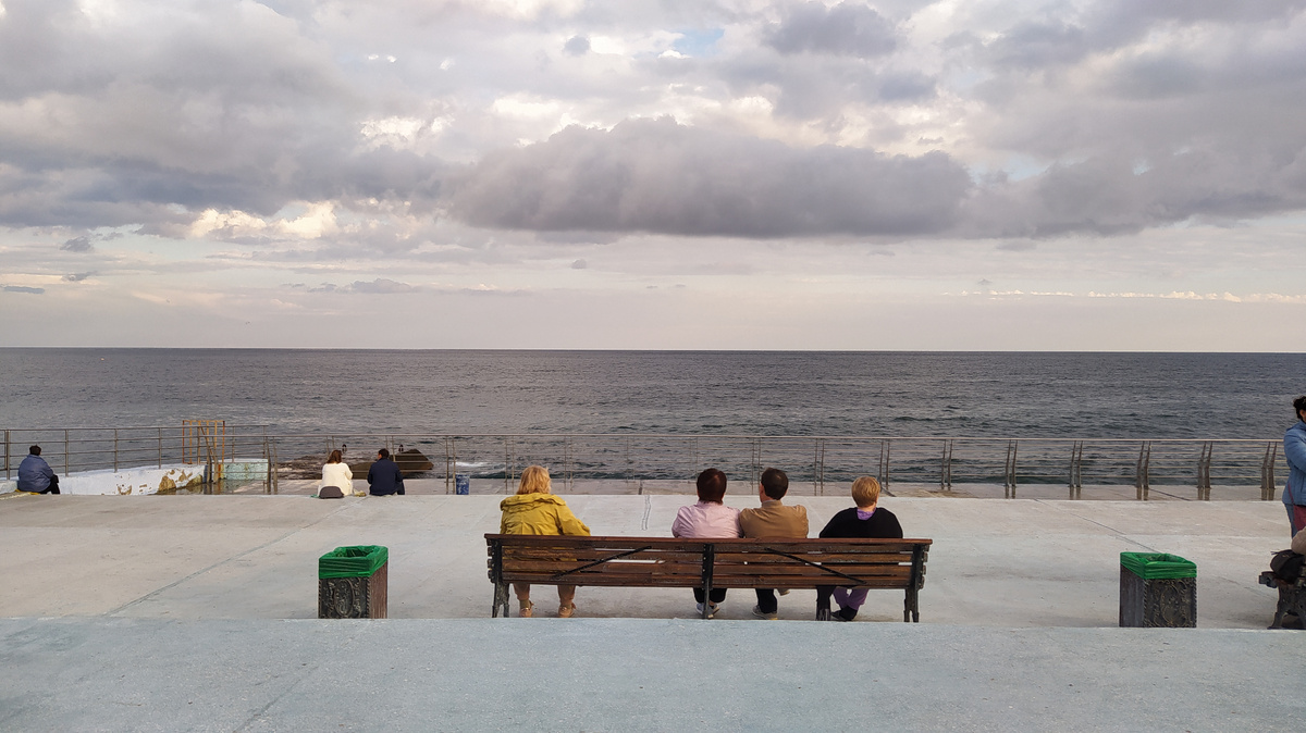 Алушта, набережная. Крым