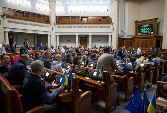    Заседание Верховной рады Украины