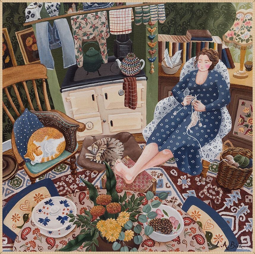 © Люси Алми Бёрд (Lucy Almey Bird). Дом. 