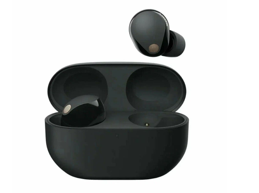 Беспроводные наушники Sony WF-1000XM5, без штекера, черный