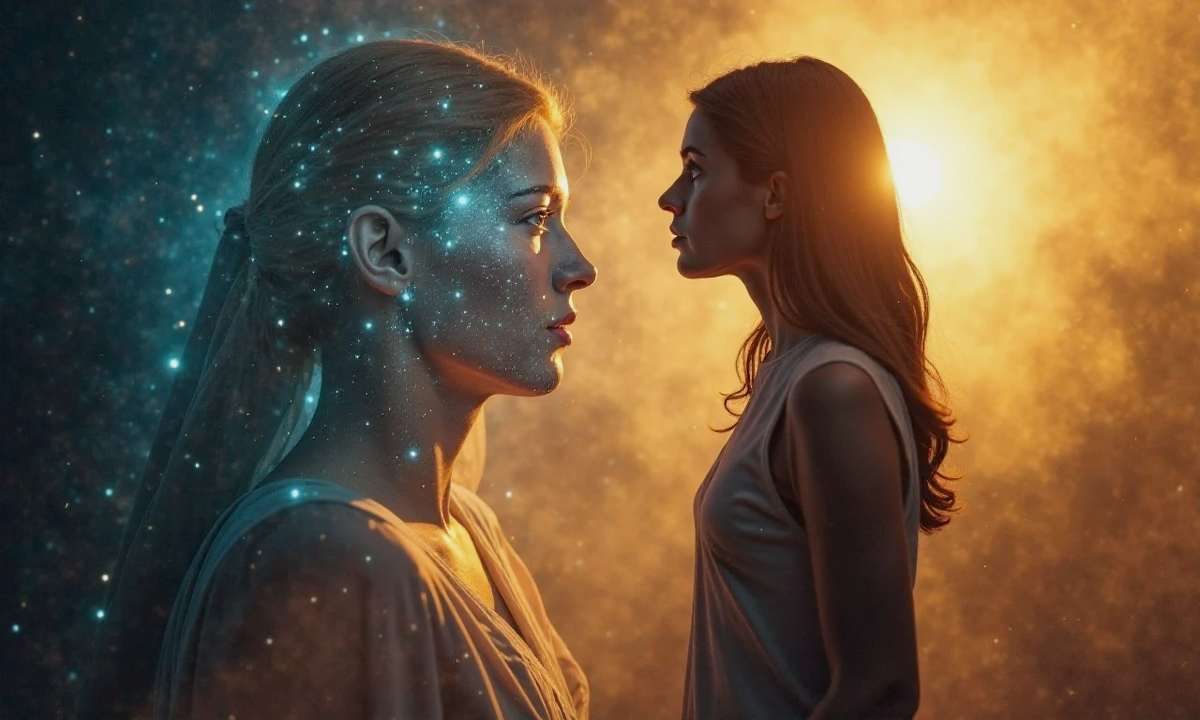 К Оливии обратилась незнакомка из будущего.