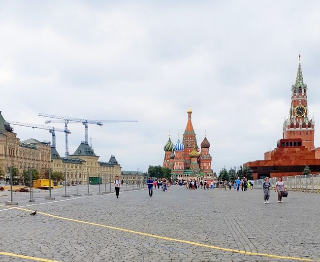 Утро на Красной площади /фото из личного архива, 2018/