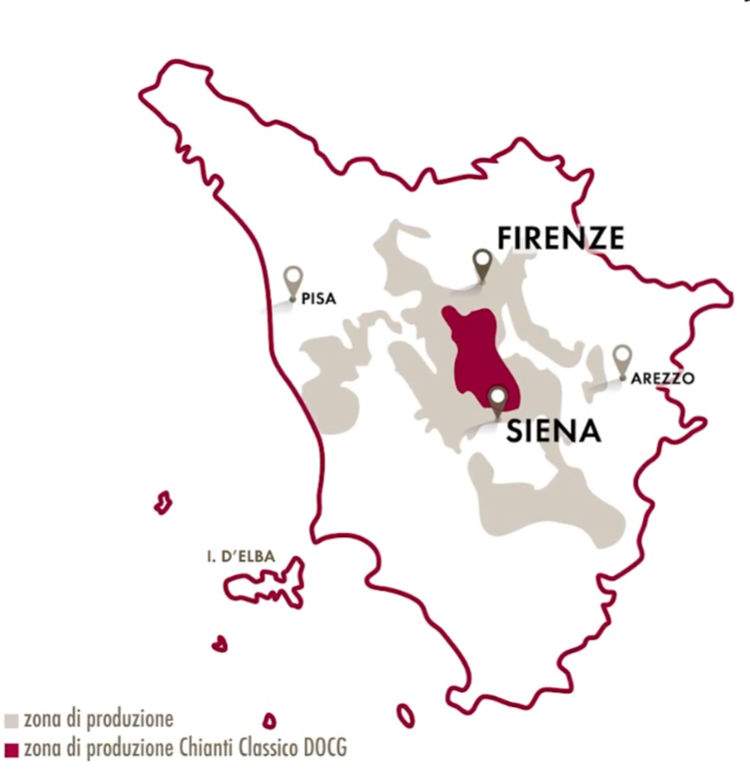 Регион Кьянти и вино Кьянти – это не одно и то же