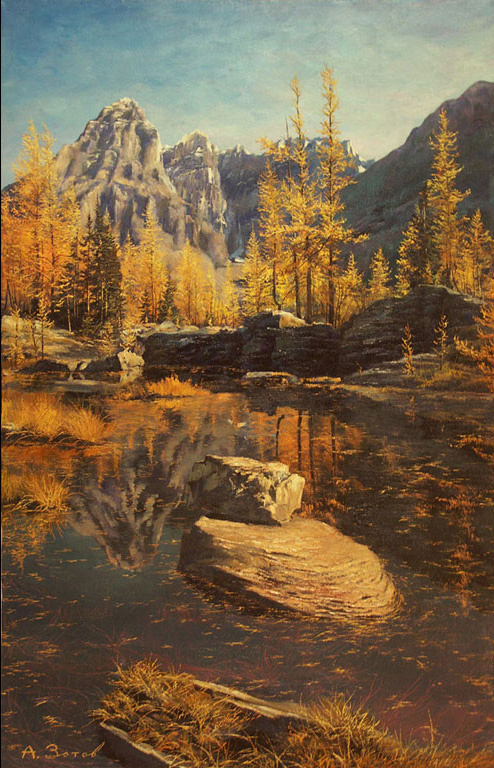 Алексей Зотов. Канада. Холст, масло, 90х70