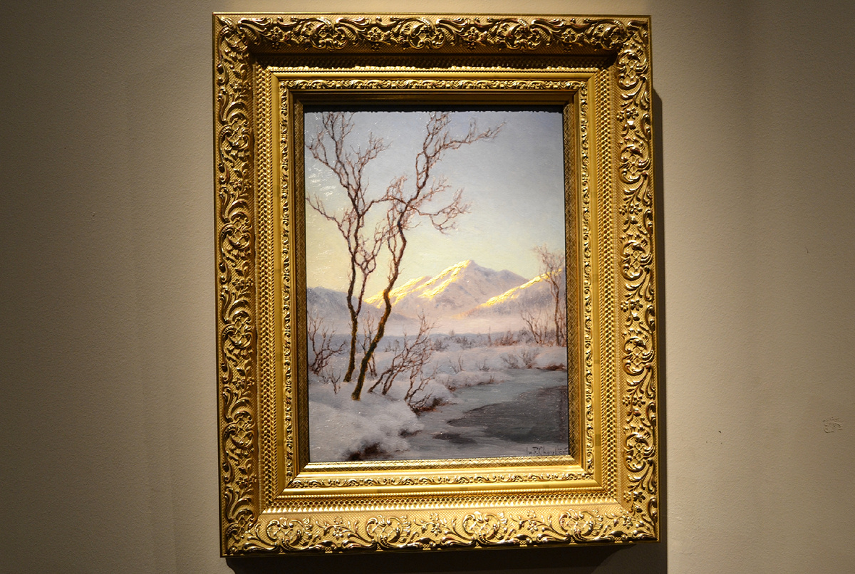 Зимний вечер, 1930г. Фото автора 