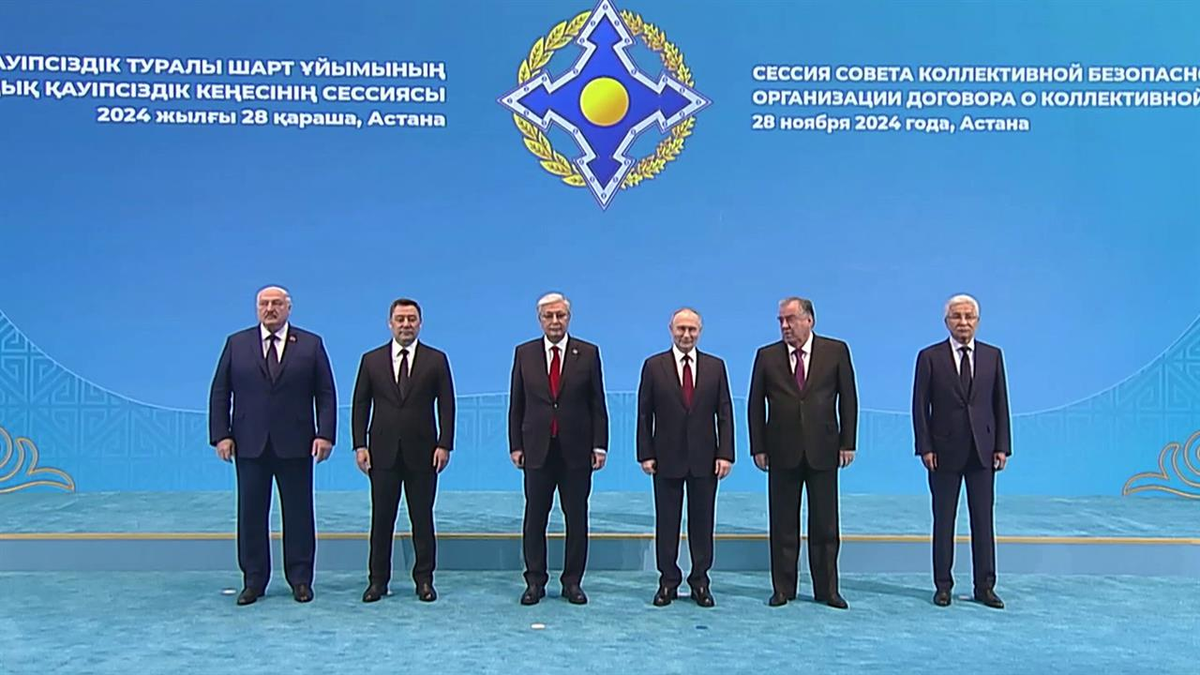 Открытие саммита ОДКБ 28.11.2024