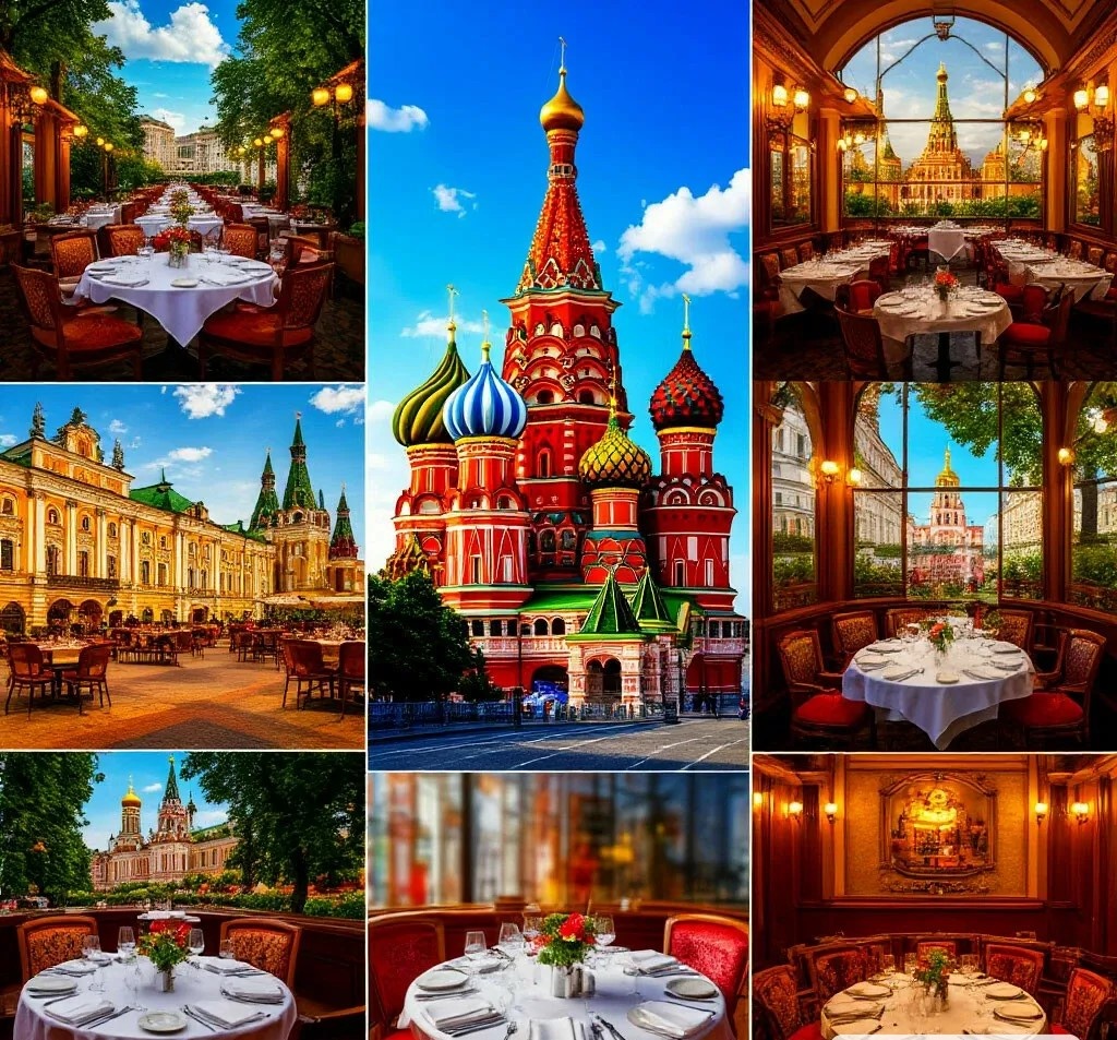 В Москве полно кафе и ресторанов на любой вкус