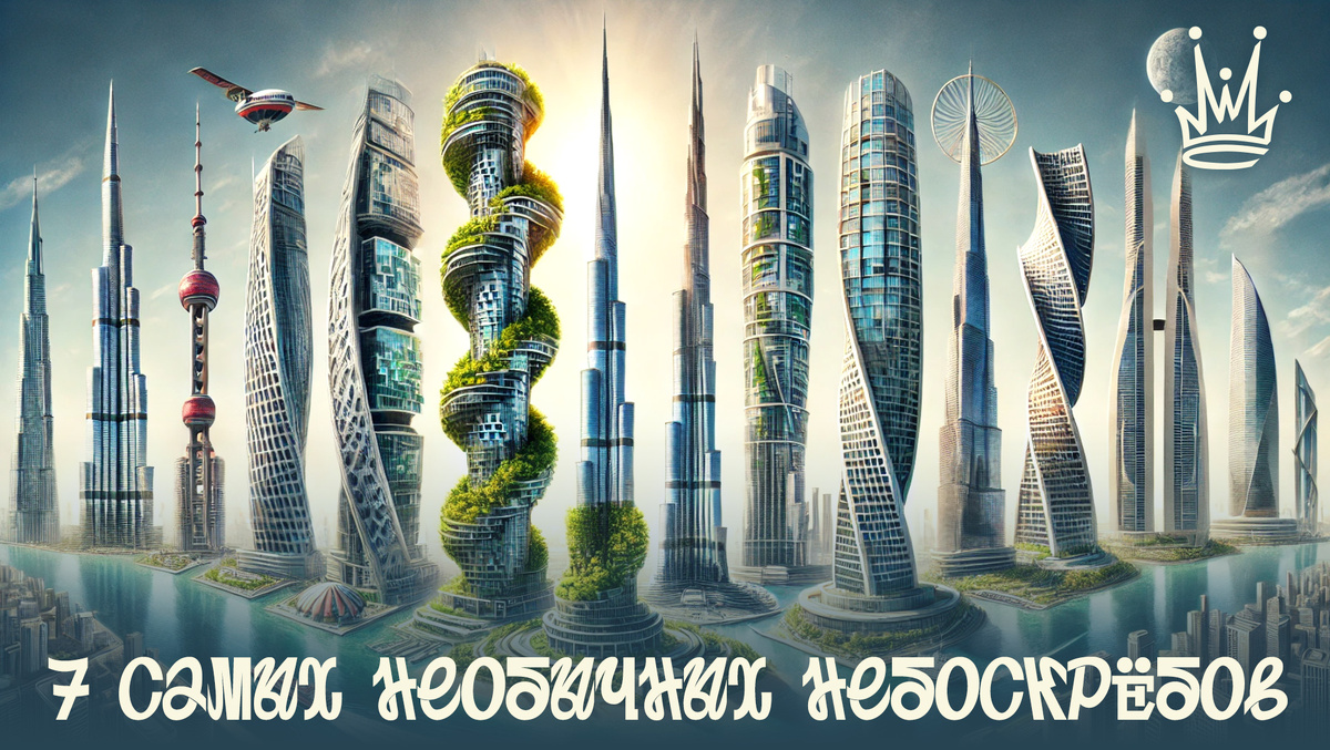 Самые необычные небоскрёбы мира: 7 архитектурных чудес