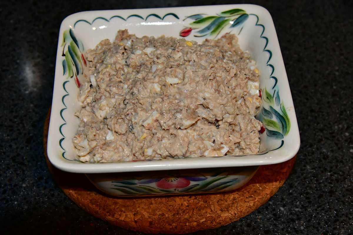 Салат из рыбы