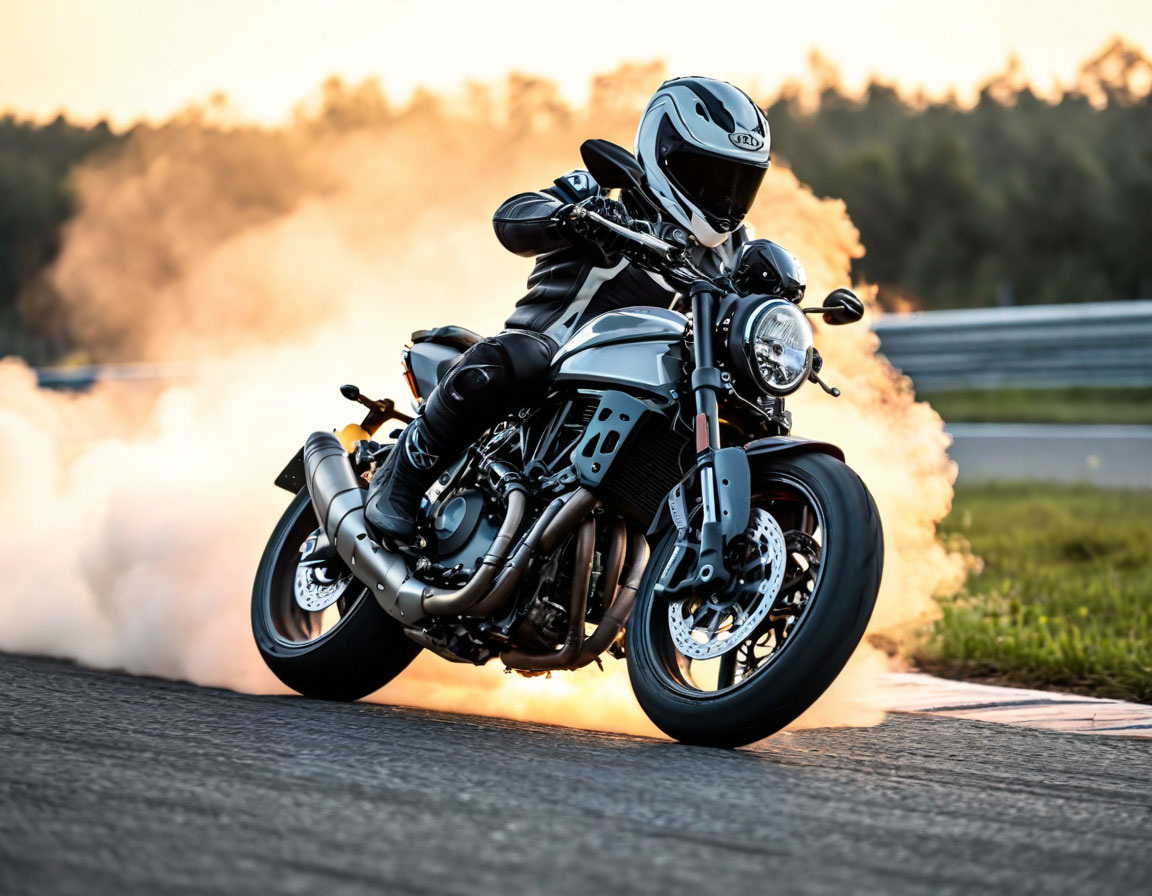 Дрифт на байке