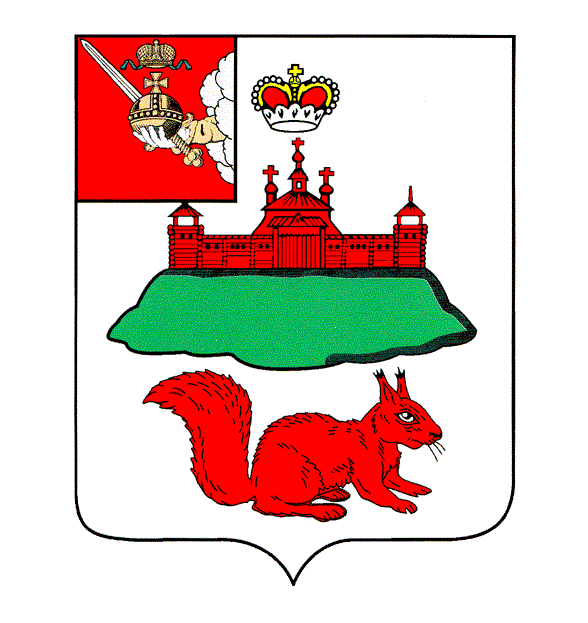 Крепость изображена на современном гербе Кичменгско-Городецкого района. Источник: https://35kichgorodeckij.gosuslugi.ru/