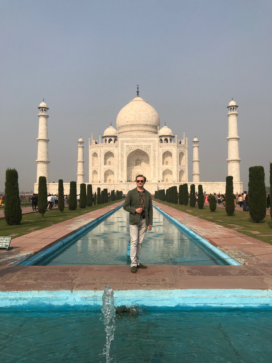 Георгий Гранкорд, основатель Маркалинизма. Тадж Махал, Индия